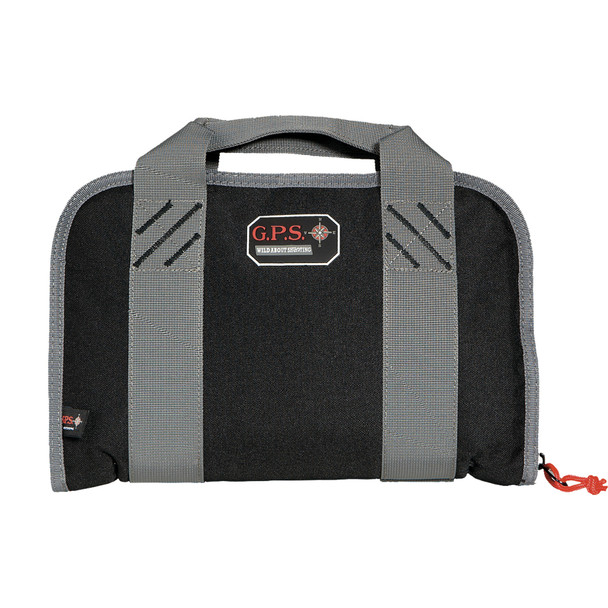 product variation G*OUTDOORS Black Soft Pistol Case for 1 or 2 Compact Pistols (GPS-1107PCCB) image