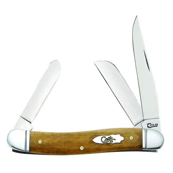product variation CASE XX Smooth Antique Bone Medium Stockman Folding Knife (58185) image