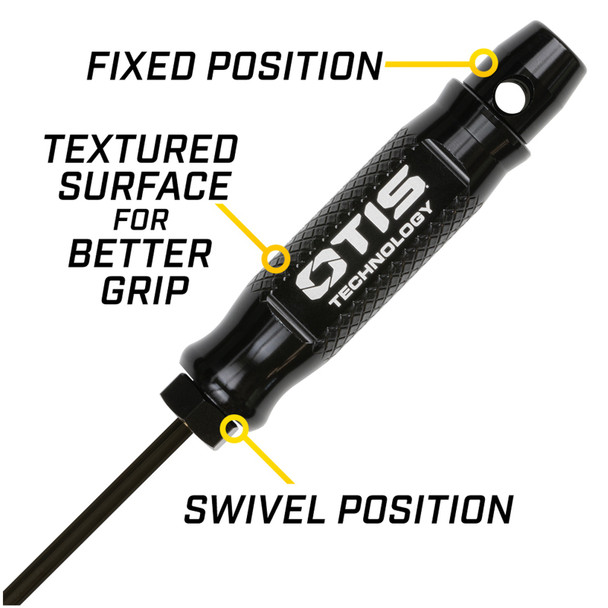product variation OTIS Pistol Cleaning Rod with 11in Rotating Handle (FG-SROD11-SC) image