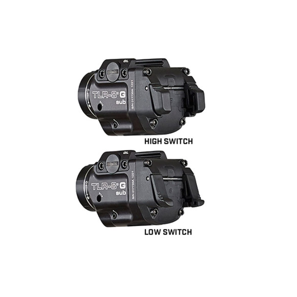 product variation STREAMLIGHT TLR-8 G 500 Lumens Sub Gun Light with Green Laser (69438) image