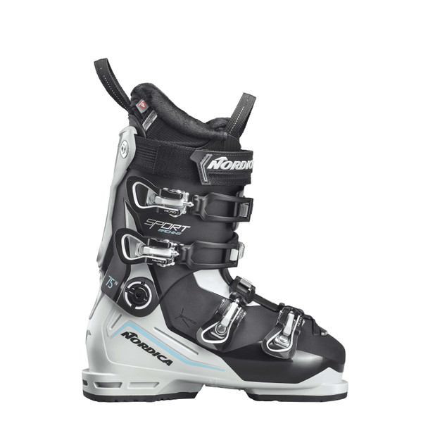 product variation Open Box (Damaged package): NORDICA Womens Sportmachine 3 75 W, Color: Black/Grey/Blue, Size: 24.5 (050T15014M9-24.5) image