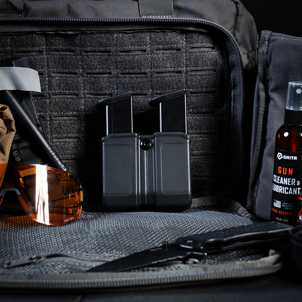 product variation GRITR OWB Double Mag Carrier - 9mm/.357/.40 Cal. Double-Stack Handgun Mags image