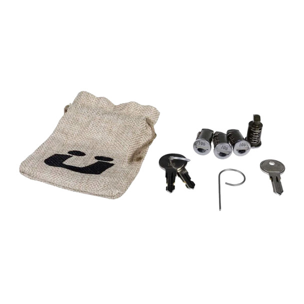 product variation Kuat Lock Cores for Bike Rack One Key System Replacement Locks 4 Cores | Key Code 105 image