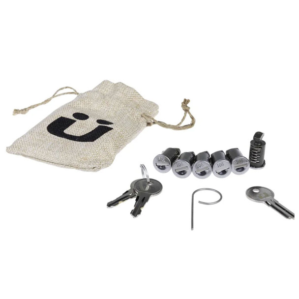 product variation Kuat Lock Cores for Bike Rack One Key System Replacement Locks 6 Cores | Key Code 106 image