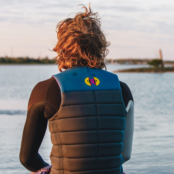 product variation RONIX Purple Haze Psychedelic Blue/Grey CE Approved Impact Vest image