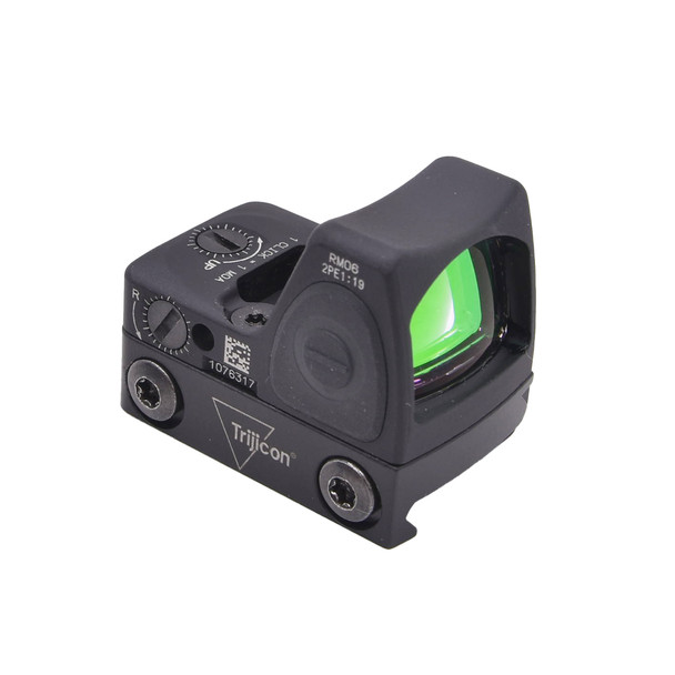 product variation Open Box (Great condition, limited use): TRIJICON RMR Type 2 3.25 MOA Red Dot w/RM33 Picatinny Rail Mount Adjustable LED Sight (RM06-C-700673) image