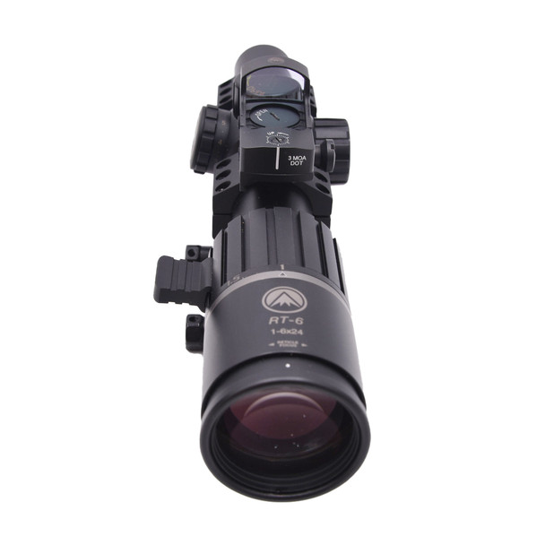 product variation Open Box (Great condition, limited use): BURRIS RT-6 1-6x24mm 30mm Tube Ballistic AR Reticle Riflescope with FastFire 3 & P.E.P.R. Mount (200475_2) image