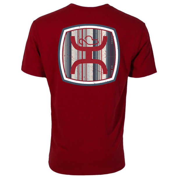 product variation HOOEY Men's Zenith Red Short Sleeve T-Shirt (HT2605RD) image
