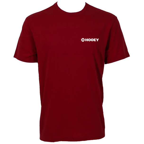 product variation HOOEY Men's Zenith Red Short Sleeve T-Shirt (HT2605RD) image