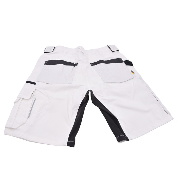 product variation Open Box (Great condition, limited use): BLAKLADER 1638: US ripstop shorts, Color: White/Dark Grey, Size: 36 (16381330109836) image