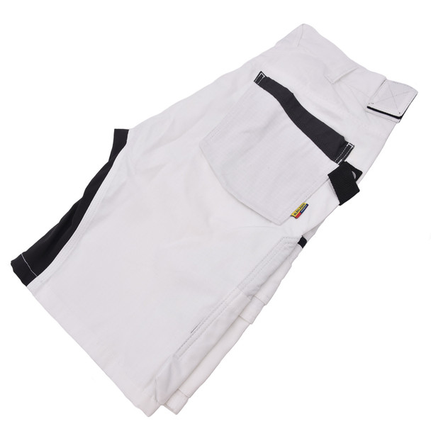 product variation Open Box (Great condition, limited use): BLAKLADER 1638: US ripstop shorts, Color: White/Dark Grey, Size: 36 (16381330109836) image