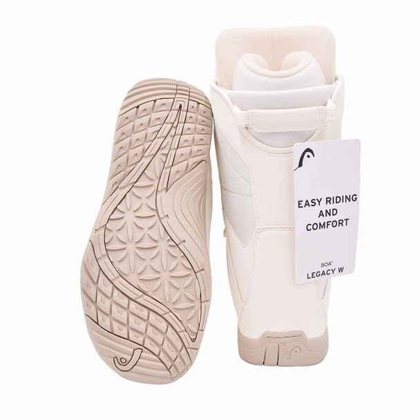 product variation Open Box (Great condition, limited use): HEAD LEGACY W BOA Women's Snowboard Boot, Color: White, Size: 245 (354625-245) image