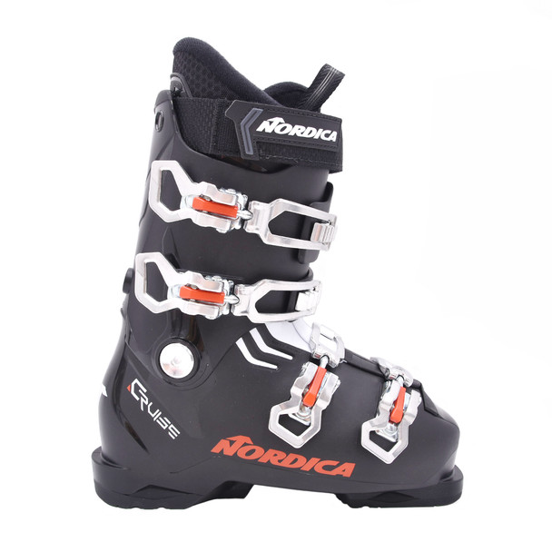 product variation Open Box (Great condition, limited use): NORDICA Mens The Cruise Boots, Color: Black/White/Red, Size: 24.5 (05067202N99-24.5) image