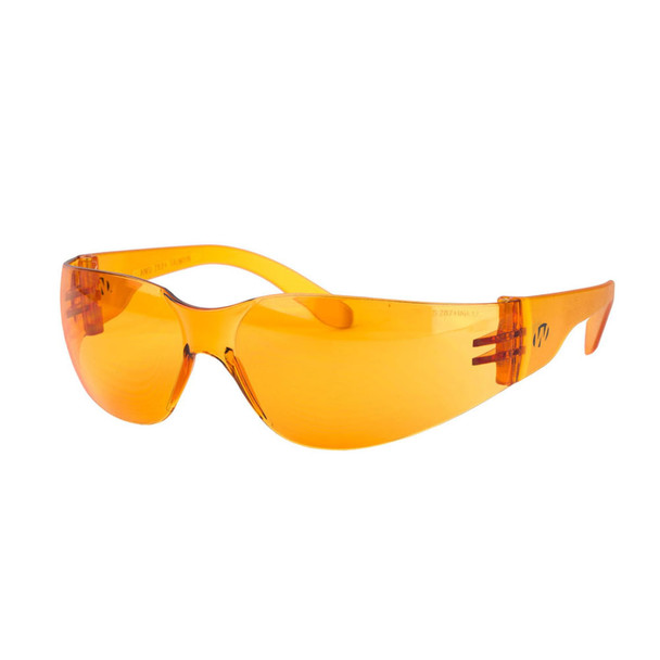 product variation WALKER'S GAME EAR Clearview Wrap-Around Amber Sport Shooting Glasses (GWP-WRSGL-AMB) image