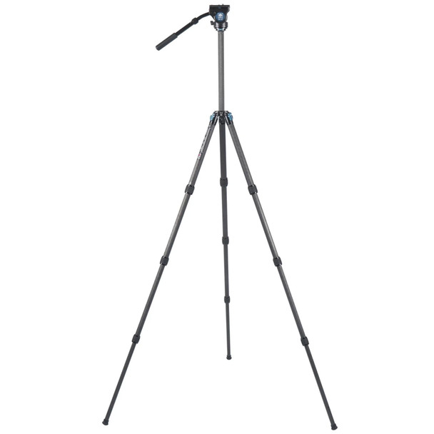 product variation SIRUI ST-224 Superb Travel Carbon Tripod with VH-10 Video Head (ST224+VH10) image