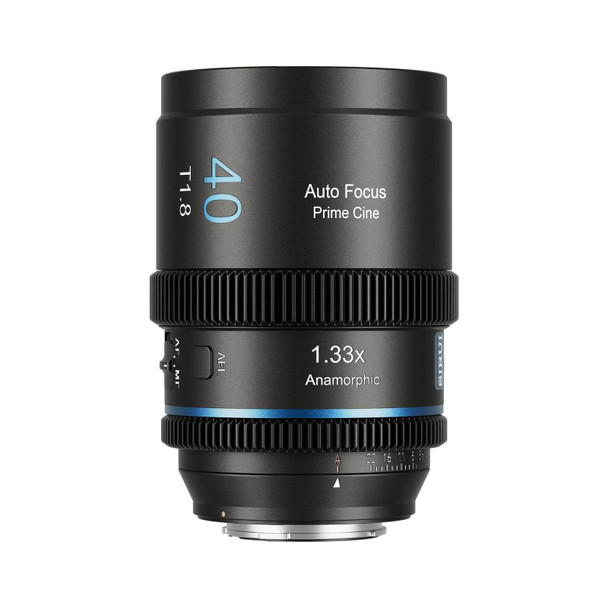 product variation SIRUI 40mm T1.8 1.33x S35 X Mount Blue Flare Autofocus Anamorphic Lens (40AF133X-XB) image
