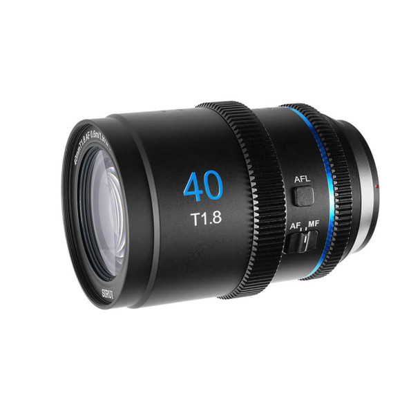 product variation SIRUI 40mm T1.8 1.33x S35 X Mount Blue Flare Autofocus Anamorphic Lens (40AF133X-XB) image