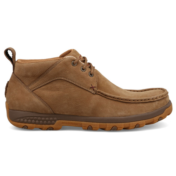product variation TWISTED X Men's Chukka Driving Moc Camel Casual Shoes (MXC0023) image