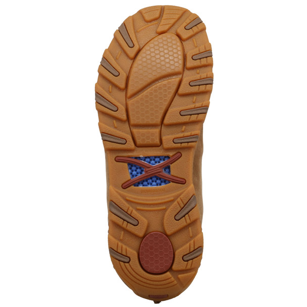 product variation TWISTED X Men's Chukka Driving Moc Camel Casual Shoes (MXC0023) image