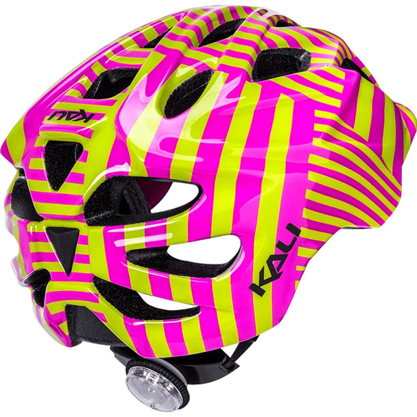 product variation KALI PROTECTIVES Chakra Child Lighted Highwire Neon Lemonade Helmet (22102613) image