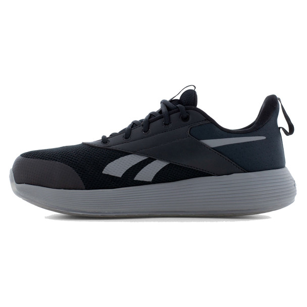 product variation REEBOK Men's DMXair Comfort+ Work Electrical Hazard Protection Black/Gray Athletic Shoe (RB3607) image
