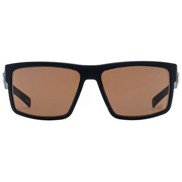 product variation GATORZ EYEWEAR Vortex Rig Black with Bronze Logo Frame and MilSpec Ballistic Brown OPz Lens Sunglasses (GZ-53-488) image