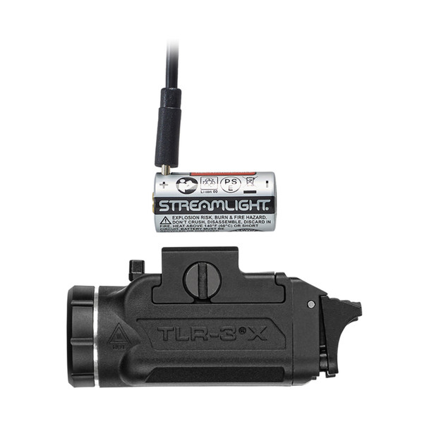product variation STREAMLIGHT TLR-3X 500-Lumen Black Tactical Weapon Light for 1913 Slim Handguns (59102) image