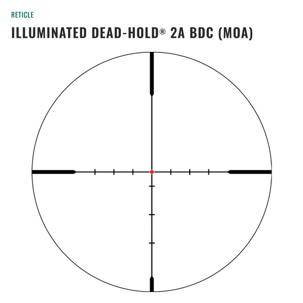 product variation VORTEX Crossfire HD 6-18x50 Illuminated Dead-Hold 2A BDC MOA Riflescope with Counterforce Multicam Camo Cap (CFR-61801i+120-64-MUL) image