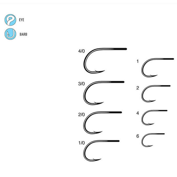 product variation GAMAKATSU SL12S 1X Short Big Game 1 Hooks (69410-12) image