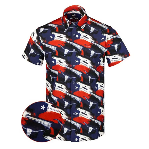 product variation RETRO RIFLE Retro Texas Button Up Short Sleeve Shirt (44928001) image