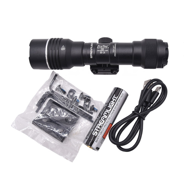 product variation Open Box (Great condition, limited use): STREAMLIGHT ProTac Rail Mount HP-X Pro USB Black Gun Light Only (89018) image