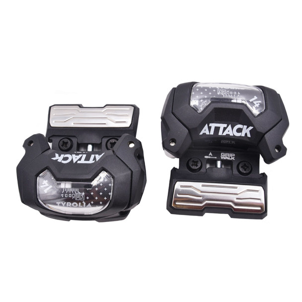 product variation Open Box (Great condition, limited use): TYROLIA Attack 14 GW Brake 95 [A] Solid Black Ski Bindings (114639) image