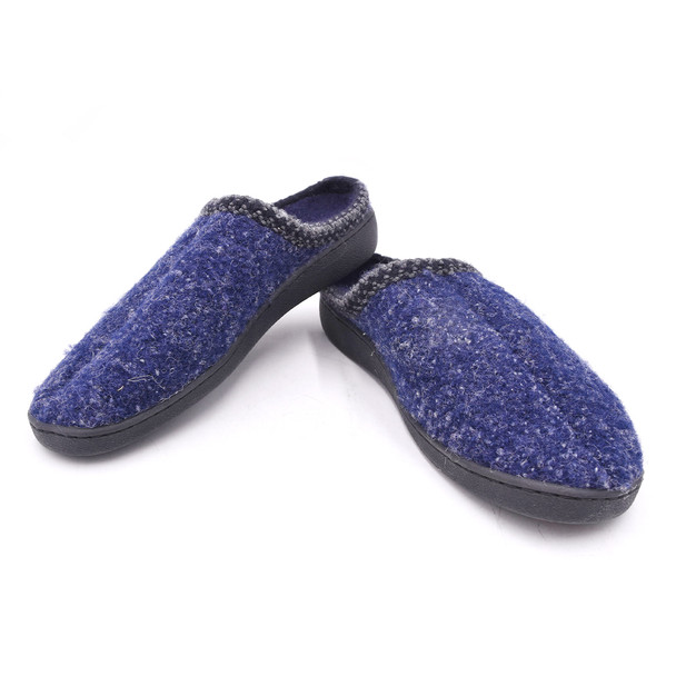 product variation Open Box (Great condition, limited use): HAFLINGER AT Speckle, Color: Blue Speckle, Size: 44 (512003-76-44) image