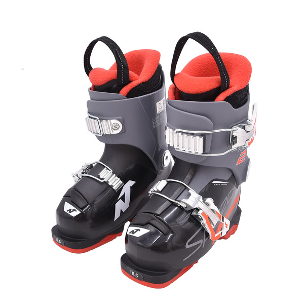 product variation Open Box (Great condition, limited use): NORDICA Kids Speedmachine J 2 Boots, Color: Black/Anthracite/Red, Size: 16.5 (050862007T1-16.5) image