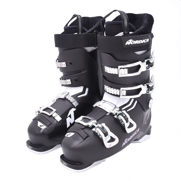 NORDICA Womens Cruise S W, Color: Black/White/Mauve, Size: 26.5