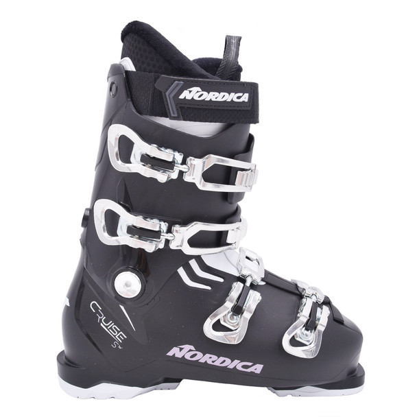 product variation Open Box (Great condition, limited use): NORDICA Womens Cruise S W, Color: Black/White/Mauve, Size: 26.5 (050698024T1-26.5) image