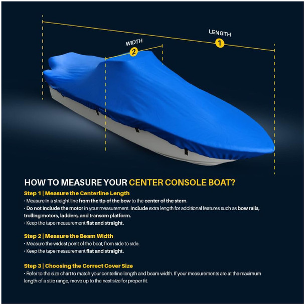product variation Ocean Blue | Fits 16'-17'L X Beam Width up to 92" image