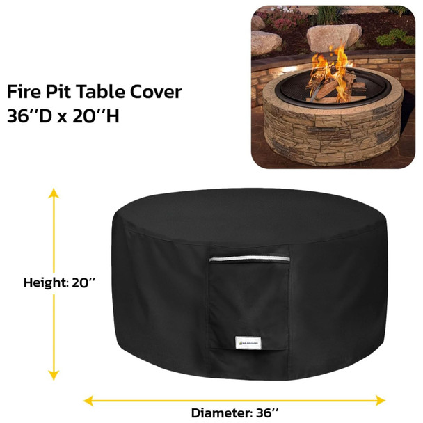 product variation Round - 36”D x 20”H image
