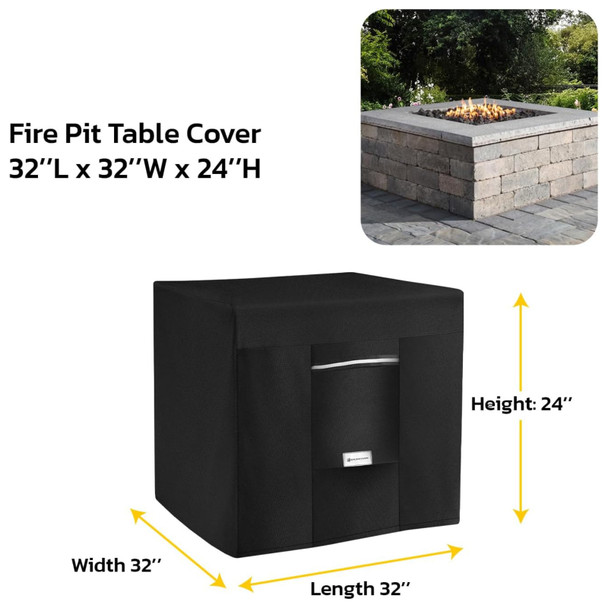 product variation Square - 32"L x32"W x 24"H image