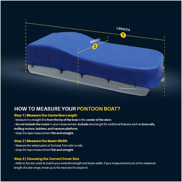 product variation Navy Blue | 24'-28'L x 102"W (beam) image