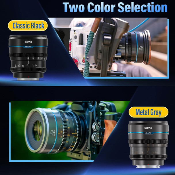 product variation Metal Gray | 24mm Focal Length | MFT Mount image