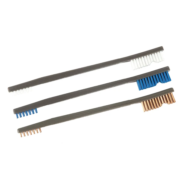 product variation OTIS TECHNOLOGY All Purpose Nylon/Blue Nylon/Bronze Brushes, 3-Pack (316-3-NBBZ) image