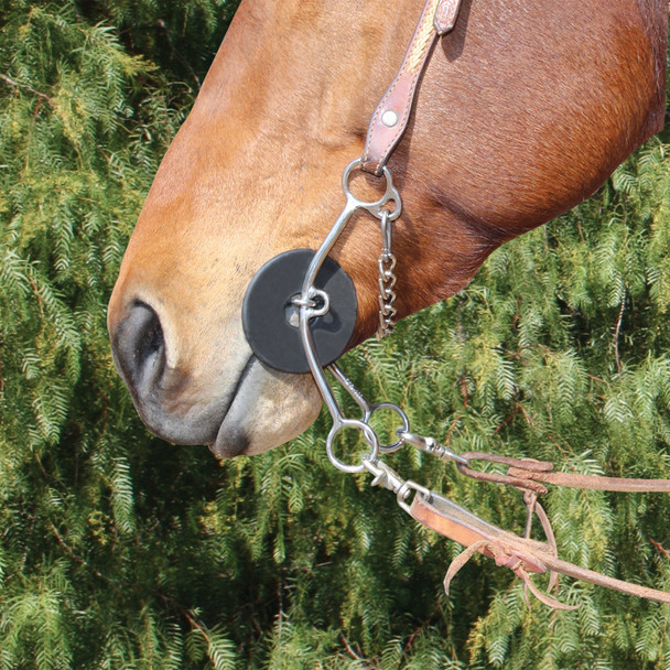 product variation PROFESSIONAL'S CHOICE Brittany Pozzi Lifter Series Medium Shank Twisted Wire Snaffle Bit (BPB-113) image