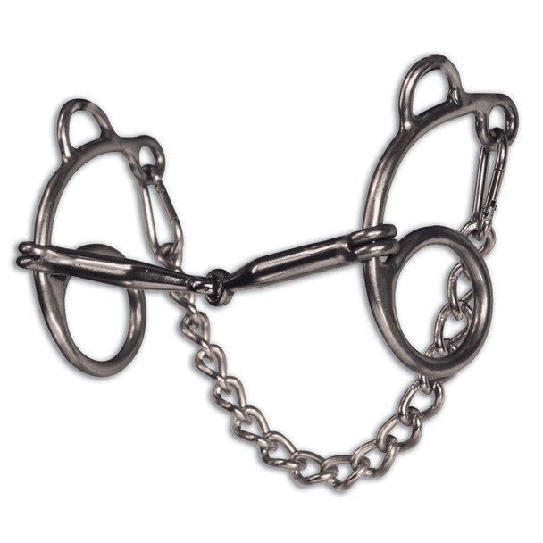 product variation PROFESSIONAL'S CHOICE Equisential Route 66 Smooth Snaffle Bit (EQB-303) image