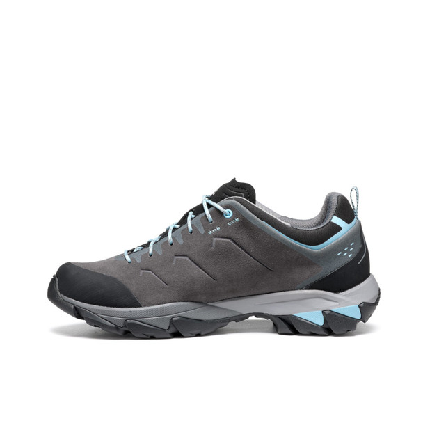 product variation ASOLO Women's Acadia LTH GTX Bunion Fit Graphite/Sky Blue Shoes (B40099-B199) image