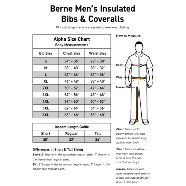 product variation BERNE Men's Heritage Twill Insulated Navy Bib Overall (B414NV) image