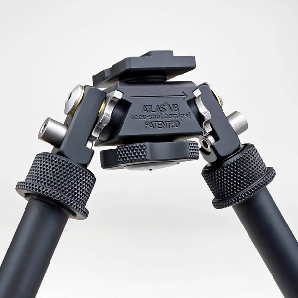 product variation ACCUSHOT Atlas BT10-NC V8 Bipod Plus Area 419 ARCALOCK Dual-Clamp (BT10-NC-PLUS-419ArcDCwP) image