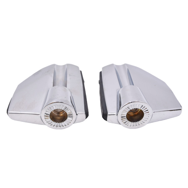 product variation Open Box (Great condition, limited use): CIRO Twin Rail Chrome Footrests with Driver Adapters for Gold Wing (68405) image