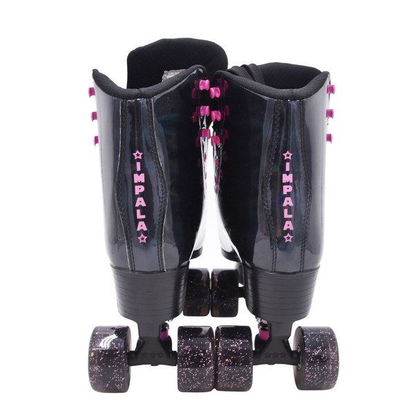 product variation Open Box (Great condition, limited use): Impala Quad Skate, Color: Black Holographic, Size: 10 image