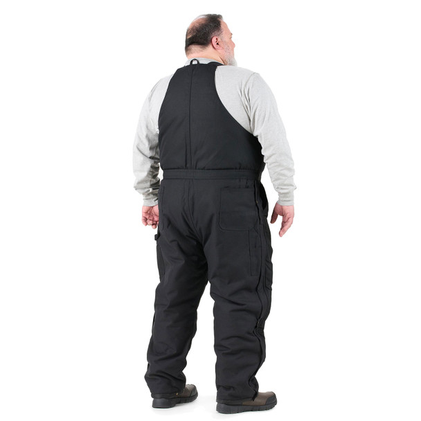 product variation BERNE Men's Icecap Insulated Black Bib Overall (NB834BK) image